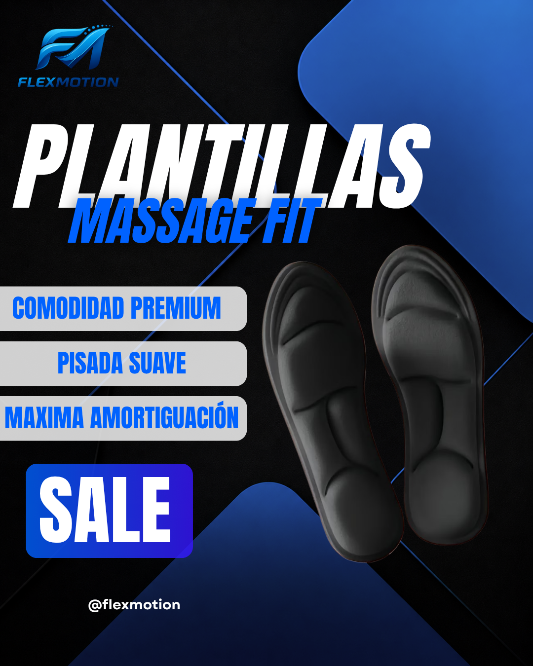 Plantillas Massage Fit de FlexMotion
